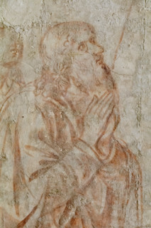 Pisa, Museo delle sinopie:
“La verga di Aronne e il serpente di bronzo”, sinopia di Benozzo