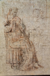Pisa, Museo delle sinopie:
“Nozze di Isacco e Rebecca”, sinopia di Benozzo Gozzoli, preparatoria