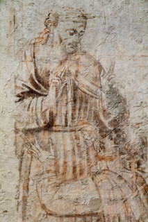 Pisa, Museo delle sinopie:
“Nozze di Isacco e Rebecca”, sinopia di Benozzo Gozzoli, preparatoria