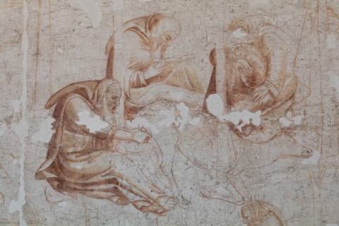 Pisa, Museo delle sinopie: “Tebaide”,
storie degli Eremiti e dei Santi Padri ispirate alla “Vitae