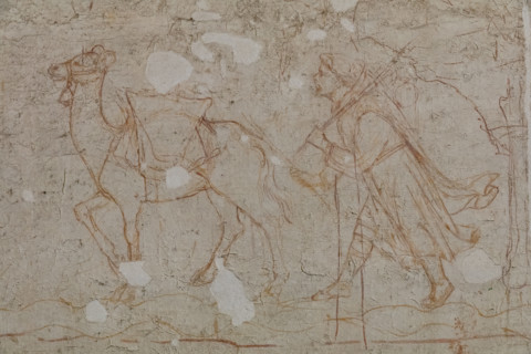Pisa, Museo delle sinopie: “Tebaide”,
storie degli Eremiti e dei Santi Padri ispirate alla “Vitae