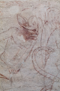 Pisa, Museo delle sinopie:
“Inferno”.  Sinopia preparatoria degli affreschi di Buonamico