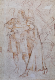 Pisa, Museo delle sinopie:
“Giudizio Universale”.  Sinopia preparatoria degli affreschi di