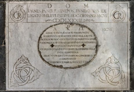 Il Tempietto del Santo Sepolcro, monumento funebre di Firenze, conservato nella cappella del Santo