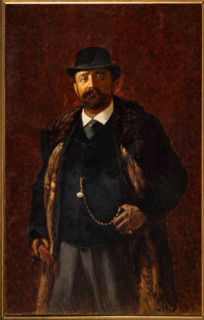 Collezione Assicoop Unipol, inv. n° 885: 
Augusto Valli (1867-1945); “Ritratto del Signor