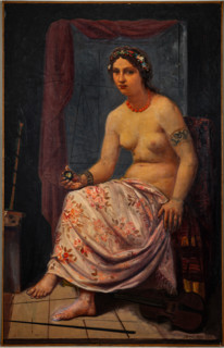 Collezione Assicoop Unipol, inv. n° 888: 
Achille Funi (1890-1972); “La Maga Circe” ; olio su