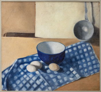 Collezione Assicoop Unipol, inv. n°  898: 
Ida Donati (1881-1945); “Composizione con uova,