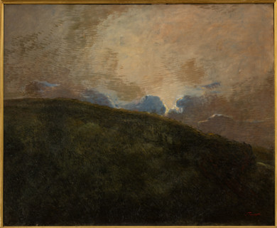 Collezione Assicoop Unipol, inv. n°  900: 
Gaetano Previati (1852-1894); “Poesia”; olio su tela,
