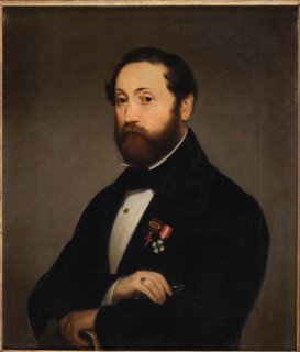 Collezione Assicoop Unipol, inv. n°  903: 
Adeodato Malatesta (1806-1891); “Ritratto maschile”,