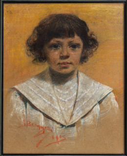 Collezione Assicoop Unipol, inv. n° 906: 
Federico Bernagozzi (1859-1916); “Ritratto di bimba”,