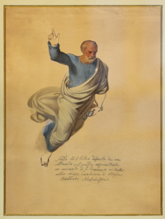 Collezione Assicoop Unipol, inv. n° 965: 
Adeodato Malatesta (1806 - 1891); “San Pietro”