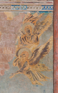 Assisi, Basilica superiore di San Francesco, transetto meridionale, parete est, Crocifissione: