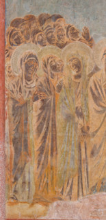 Assisi, Basilica superiore di San Francesco, transetto meridionale, parete est, Crocifissione: