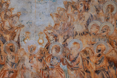 Assisi, Basilica superiore di San Francesco, transetto meridionale, parete sud, “Visioni