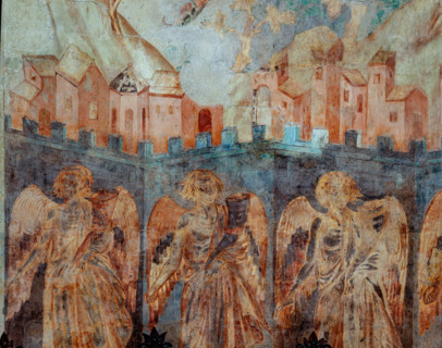 Assisi, Basilica superiore di San Francesco, transetto meridionale, parete sud, “Visioni