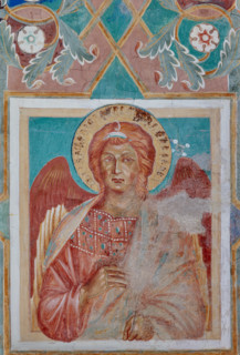 Assisi, Basilica superiore di San Francesco, transetto meridionale, parete meridionale, archivolto