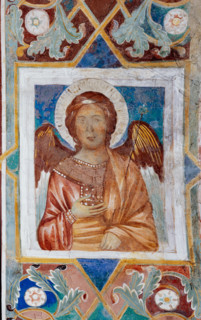 Assisi, Basilica superiore di San Francesco, transetto meridionale, parete meridionale, archivolto