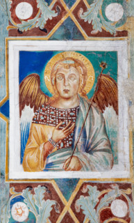Assisi, Basilica superiore di San Francesco, transetto meridionale, parete meridionale, archivolto