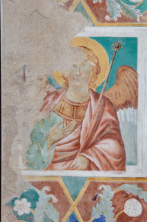 Assisi, Basilica superiore di San Francesco, transetto meridionale, parete meridionale, archivolto