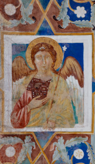 Assisi, Basilica superiore di San Francesco, transetto meridionale, parete meridionale, archivolto