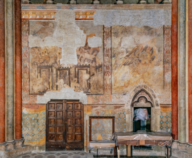Assisi, Basilica superiore di San Francesco, transetto meridionale, parete ovest, registro