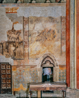 Assisi, Basilica superiore di San Francesco, transetto meridionale, parete ovest: “S. Giovanni e