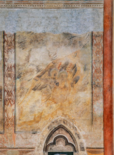 Assisi, Basilica superiore di San Francesco, transetto meridionale, parete ovest: “S. Giovanni e