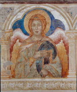 Assisi, Basilica superiore di San Francesco, transetto meridionale, parete ovest, registro mediano,