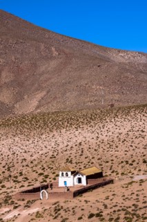 A church in Machuca, Atacama desert, Chile and Bolivia