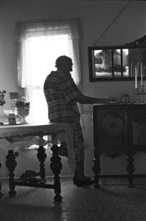 Elderly Woman on Telephone