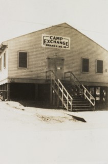 Camp Exchange (PX), WWII, 2nd Battalion, 389th Infantry, US Army Military Base Indiana USA, 1942