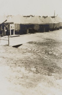 Military Tents, WWII, 2nd Battalion, 389th Infantry, US Army Military Base, Indiana, USA, 1942