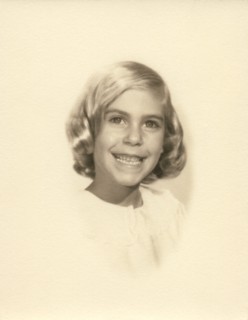 Smiling Young Girl, Portrait, 1960's