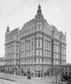 Ansonia Residential Hotel Building, New York City, New York, USA, Detroit Publishing Company, 1905