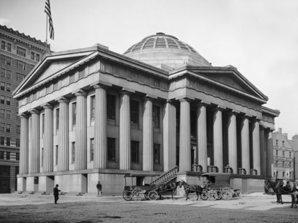 Custom House, Boston, Massachusetts, USA, Detroit Publishing Company, 1905