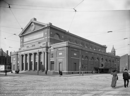 Symphony Hall, Boston, Massachusetts, USA, Detroit Publishing Company, 1904