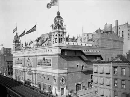 Hippodrome, New York City, New York, USA, Detroit Publishing Company, 1905