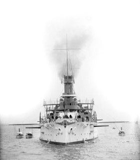 U.S.S. Maine, Bow, Detroit Publishing Company, 1905