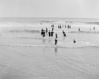 Surf Bathing, Atlantic City, New Jersey, USA, Detroit Publishing Company, 1910