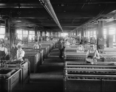 Workers in Plating Department, National Cash Register Company, Dayton, Ohio, USA, Detroit Publishing Company, 1902