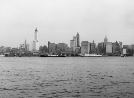 Skyline, Lower Manhattan, New York City, New York, USA, Detroit Publishing Company, 1915