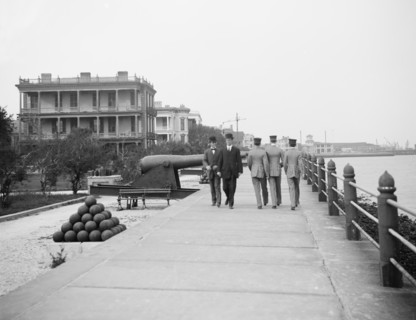 East Battery, Charleston, South Carolina, USA, Detroit Publishing Company, 1910