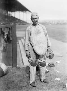 Chester "Pinch" Thomas, Major League Baseball Player, Boston Red Sox, Portrait, Harris & Ewing, 1913