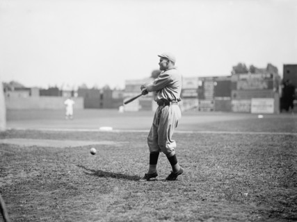 Dutch Leonard, Major League Baseball Player, Left-Handed Pitcher, Portrait, Boston Red Sox, Harris & Ewing, 1913
