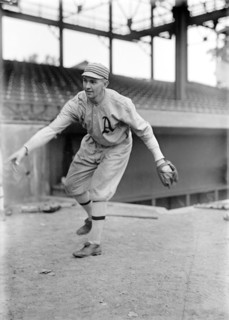 Bob Shawkey, Major League Baseball Player, Philadelphia Athletics, Portrait, Harris & Ewing, 1913