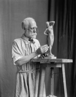 Henry Kirke Bush-Brown, American Sculptor, Portrait, Washington DC, USA, Harris & Ewing, 1925