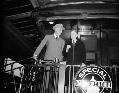 U.S. President Franklin Roosevelt before his Address to American Bankers Association Convention, Harris & Ewing, 1934