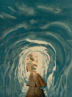 Grindelwald Grotto, Bernese Oberland, Switzerland, Photochrome Print, Detroit Publishing Company, 1900