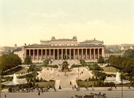 Museum, Berlin, Germany, Photochrome Print, Detroit Publishing Company, 1900