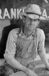 Farmer in Town on Saturday Afternoon, Jacklin, Heard County, Georgia, USA, Jack Delano for Farm Security Administration, May 1941